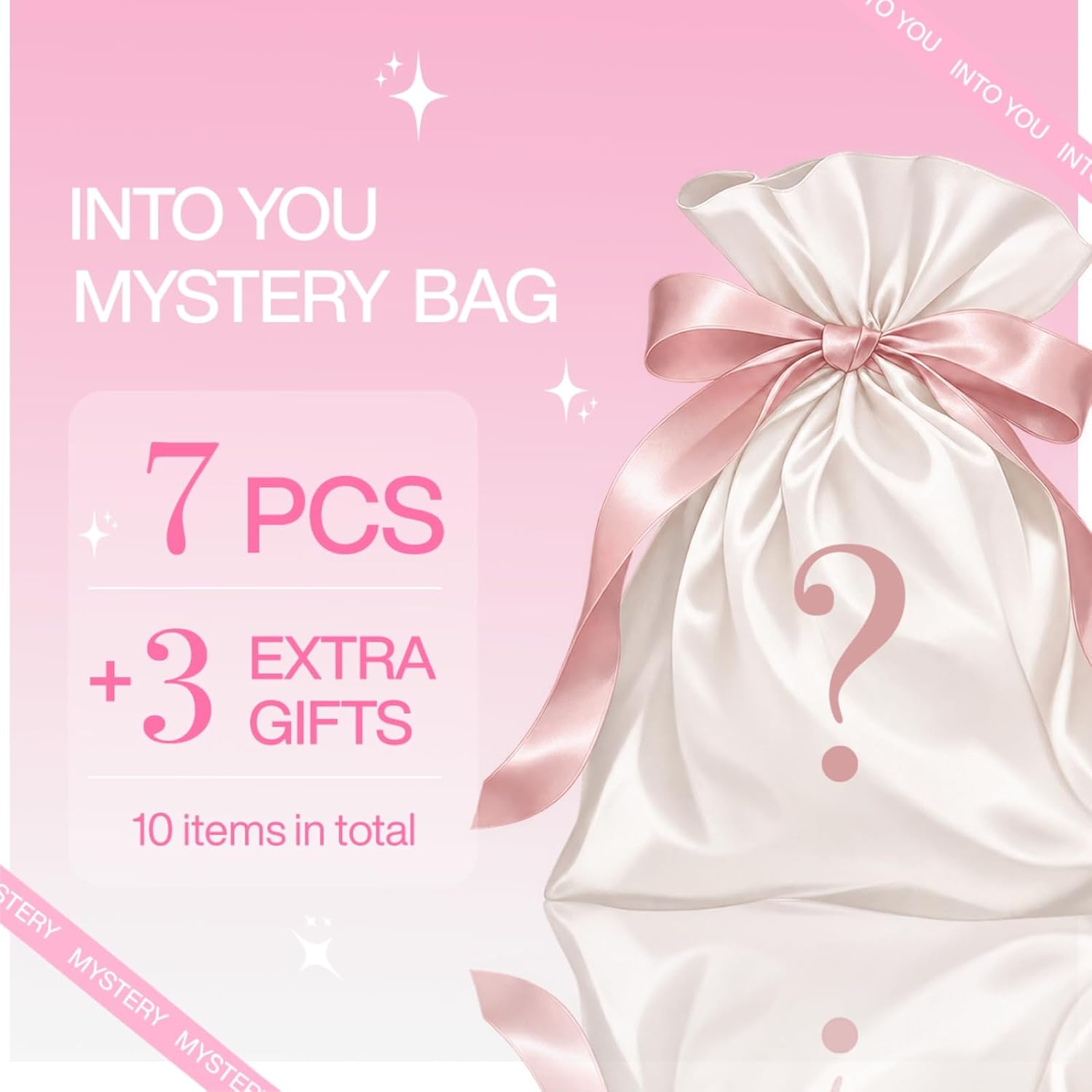 SET DE MAQUILLAJE SORPRESA INTO YOU 7 PIEZAS CON REGALOS - 2
