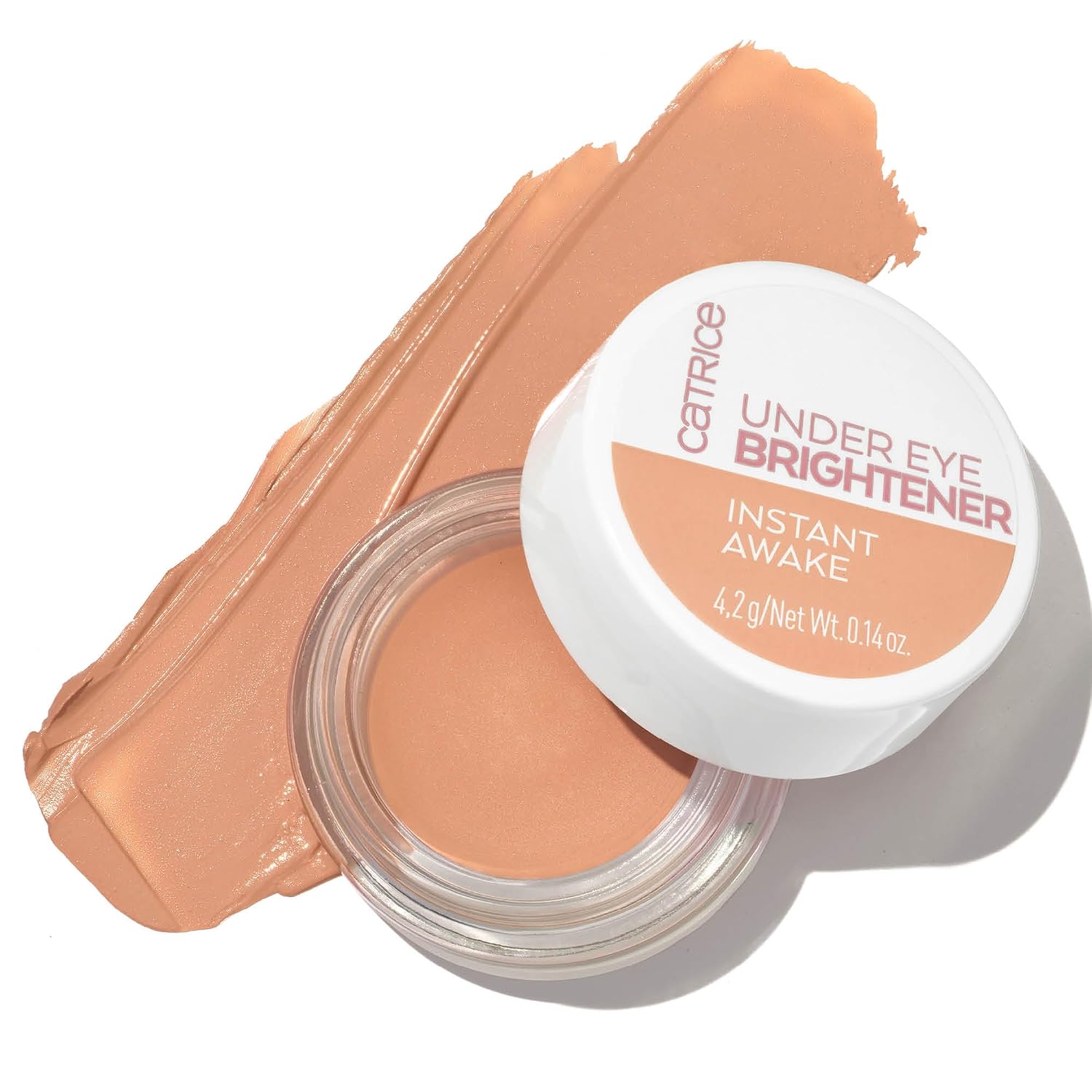 SET DE MAQUILLAJE CATRICE UNDER EYE BRIGHTENER Y SETTING POWDER 020 WARM NUDE - 4
