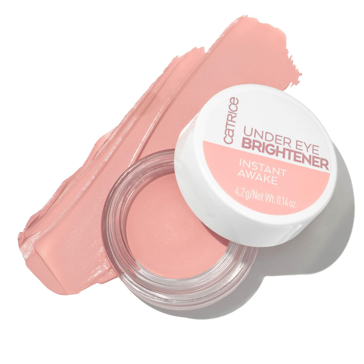 SET DE MAQUILLAJE CATRICE UNDER EYE BRIGHTENER Y SETTING POWDER 010 LIGHT ROSE - 4
