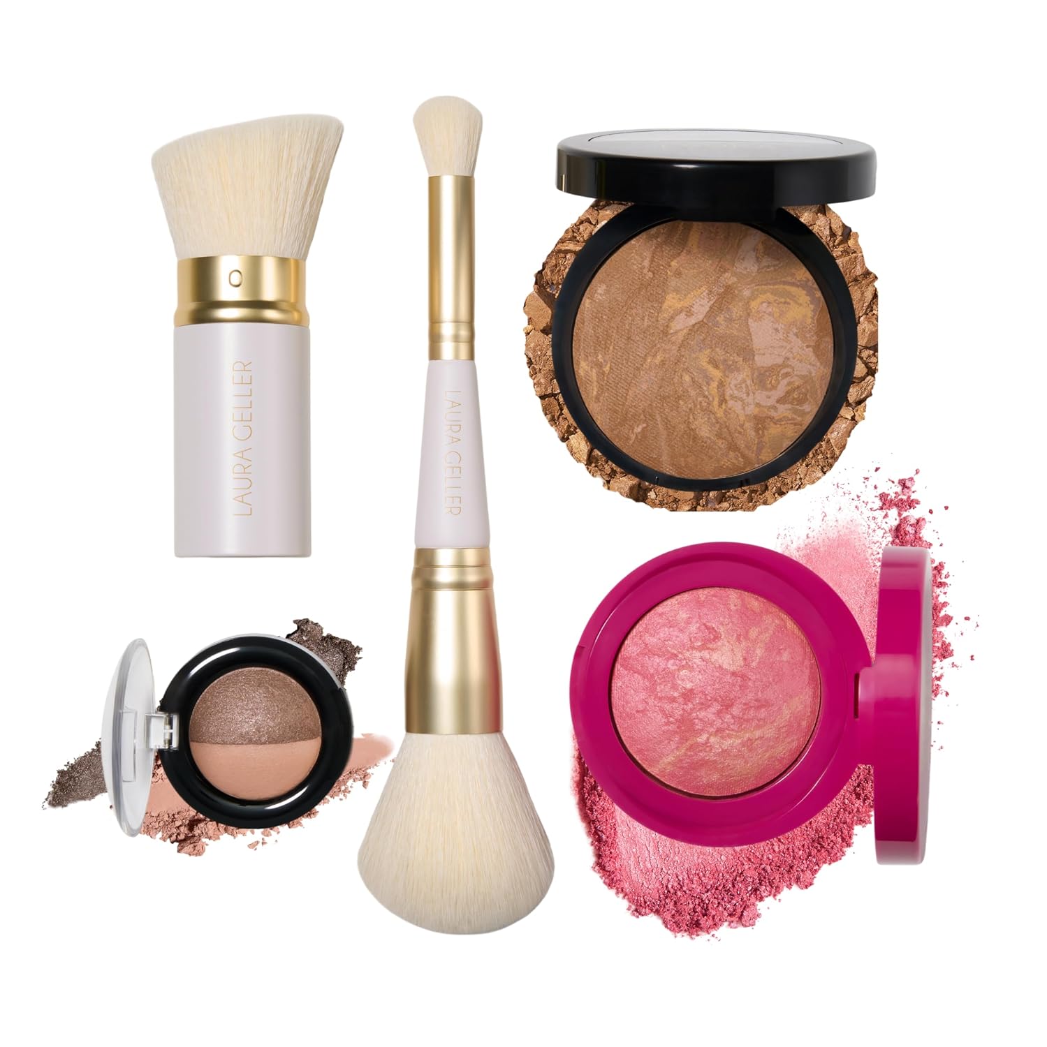 SET DE MAQUILLAJE LAURA GELLER DAILY ROUTINE KIT SAND EDICIÓN LIMITADA - 1