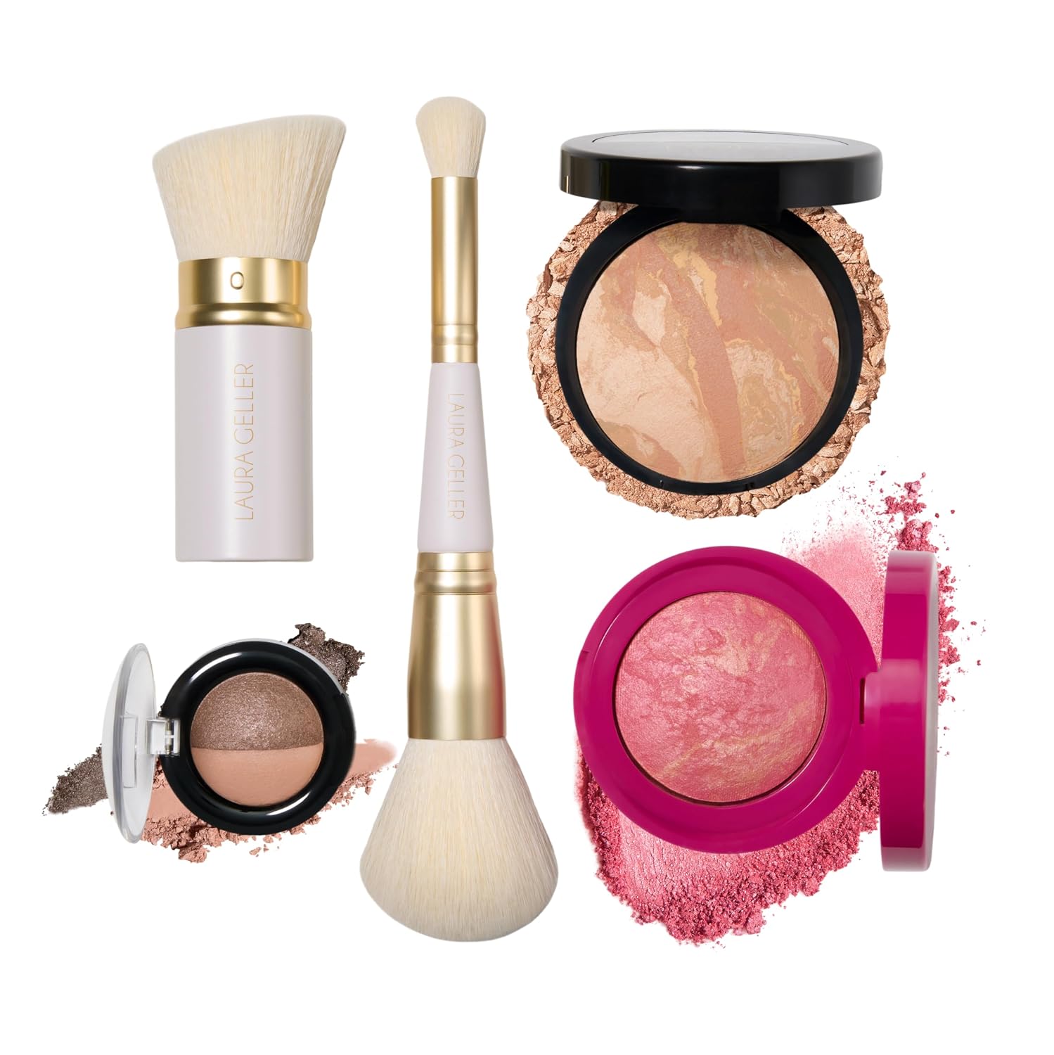 SET DE MAQUILLAJE LAURA GELLER DAILY ROUTINE LIGHT EDICIÓN LIMITADA - 1