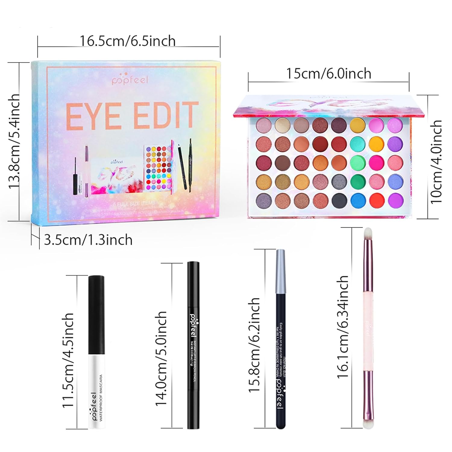 SET DE MAQUILLAJE FANTASYDAY ALL IN ONE PARA MUJER KIT COMPLETO - 3
