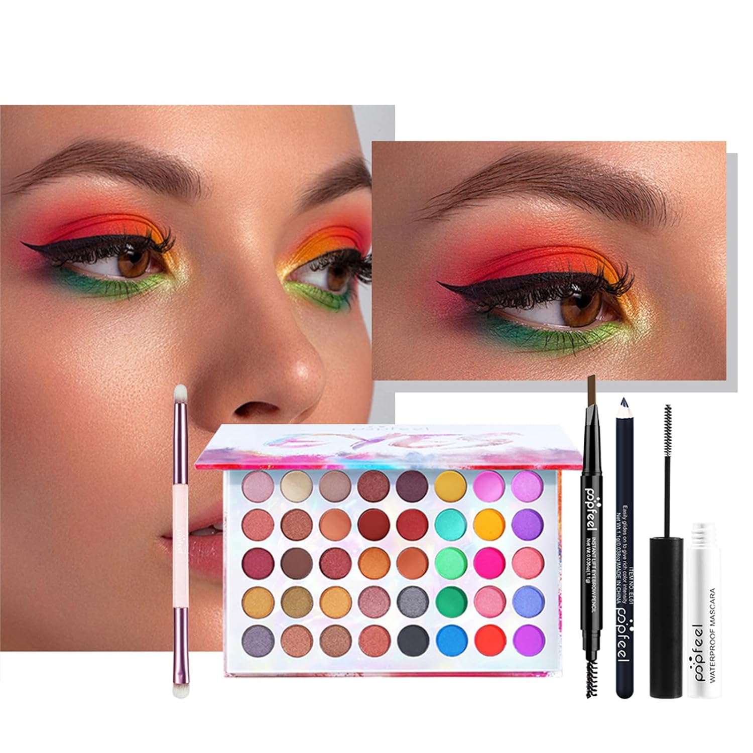 SET DE MAQUILLAJE FANTASYDAY ALL IN ONE PARA MUJER KIT COMPLETO - 4