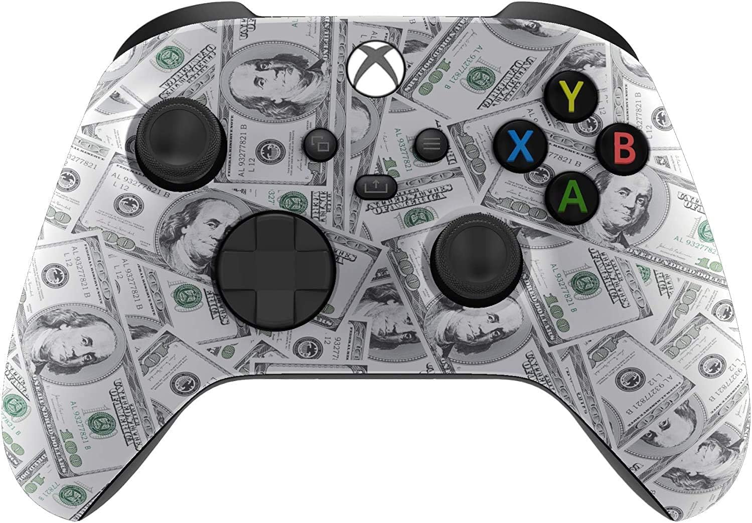 CONTROL INALÁMBRICO CUSTOM CONTROLLERZZ PARA XBOX SERIES X/S Y XBOX ONE MODELO MONEY - 1