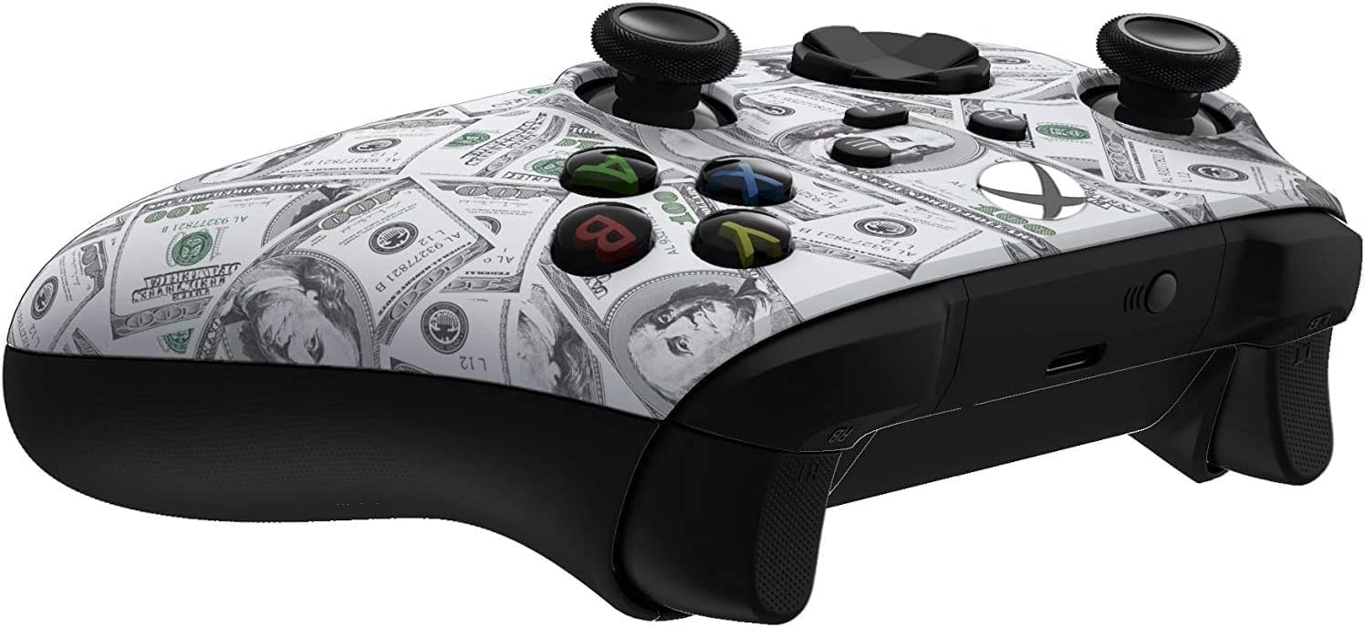 CONTROL INALÁMBRICO CUSTOM CONTROLLERZZ PARA XBOX SERIES X/S Y XBOX ONE MODELO MONEY - 4