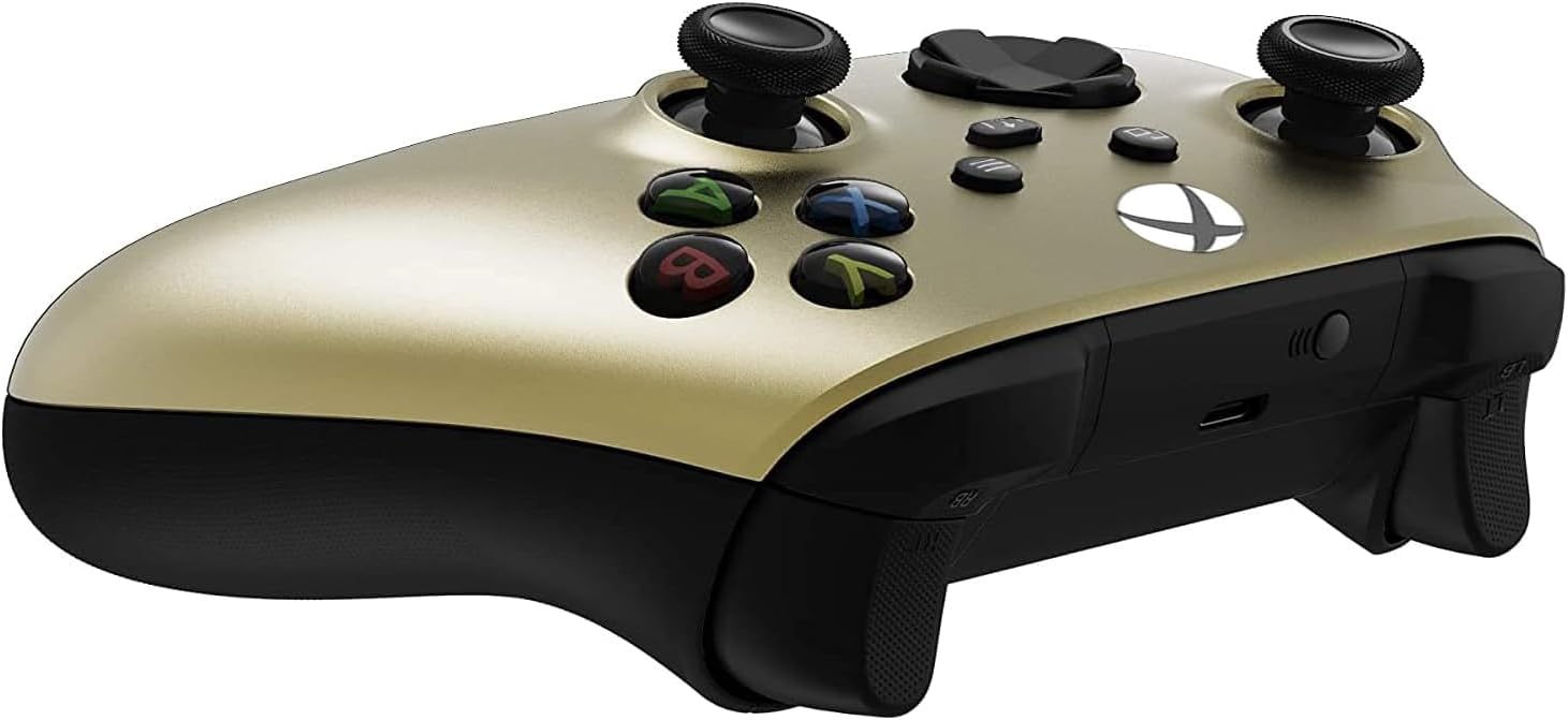 CONTROL INALÁMBRICO CUSTOM CONTROLLERZZ PARA XBOX SERIES X/S Y XBOX ONE MATTE GOLD - 4