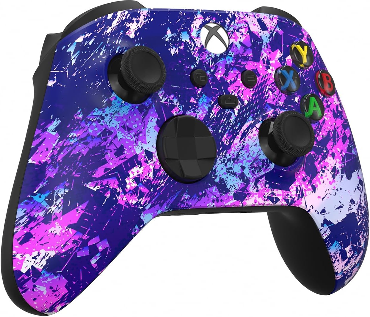 CONTROL INALÁMBRICO CUSTOM CONTROLLERZZ PARA MICROSOFT XBOX SERIES X/S Y XBOX ONE MODELO PURPLE CHAOS - 2