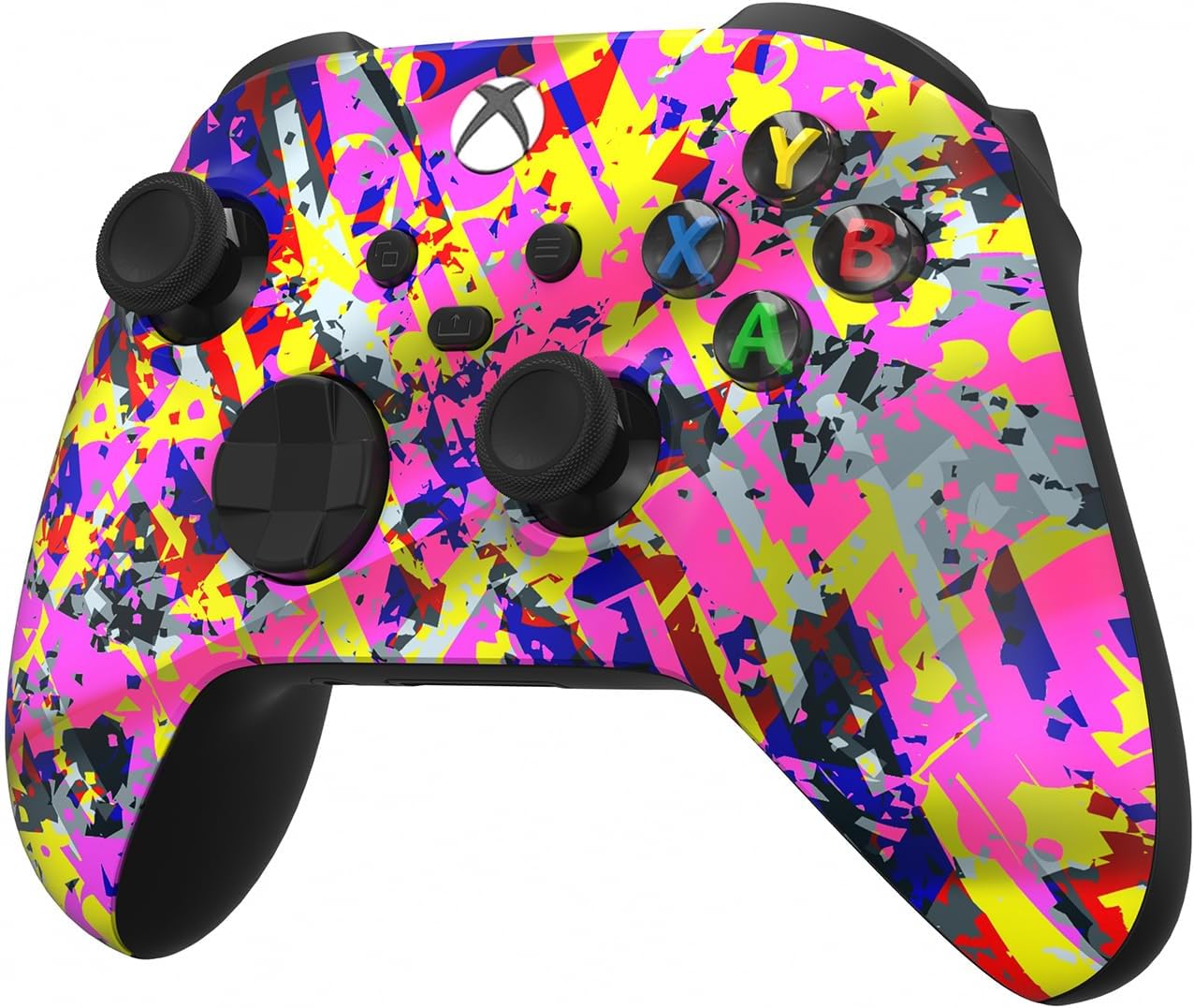 GAMEPAD CUSTOM CONTROLLERZZ WIRELESS PARA XBOX SERIES X/S Y XBOX ONE MODELO X/S NEON DRIP - 3