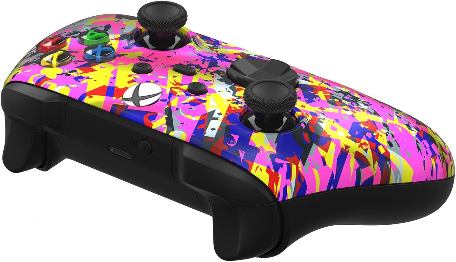 GAMEPAD CUSTOM CONTROLLERZZ WIRELESS PARA XBOX SERIES X/S Y XBOX ONE MODELO X/S NEON DRIP - 4