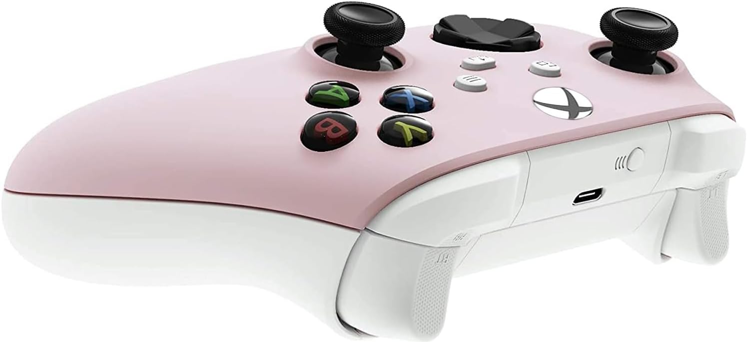 CONTROL INALÁMBRICO CUSTOM CONTROLLERZZ PARA XBOX SERIES X/S Y XBOX ONE ROSADO BEBÉ - 4