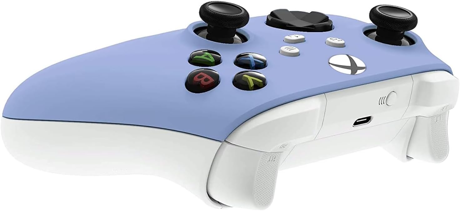 CONTROL INALÁMBRICO CUSTOM CONTROLLERZZ PARA XBOX SERIES X/S Y XBOX ONE COLOR VIOLETA CLARO - 4