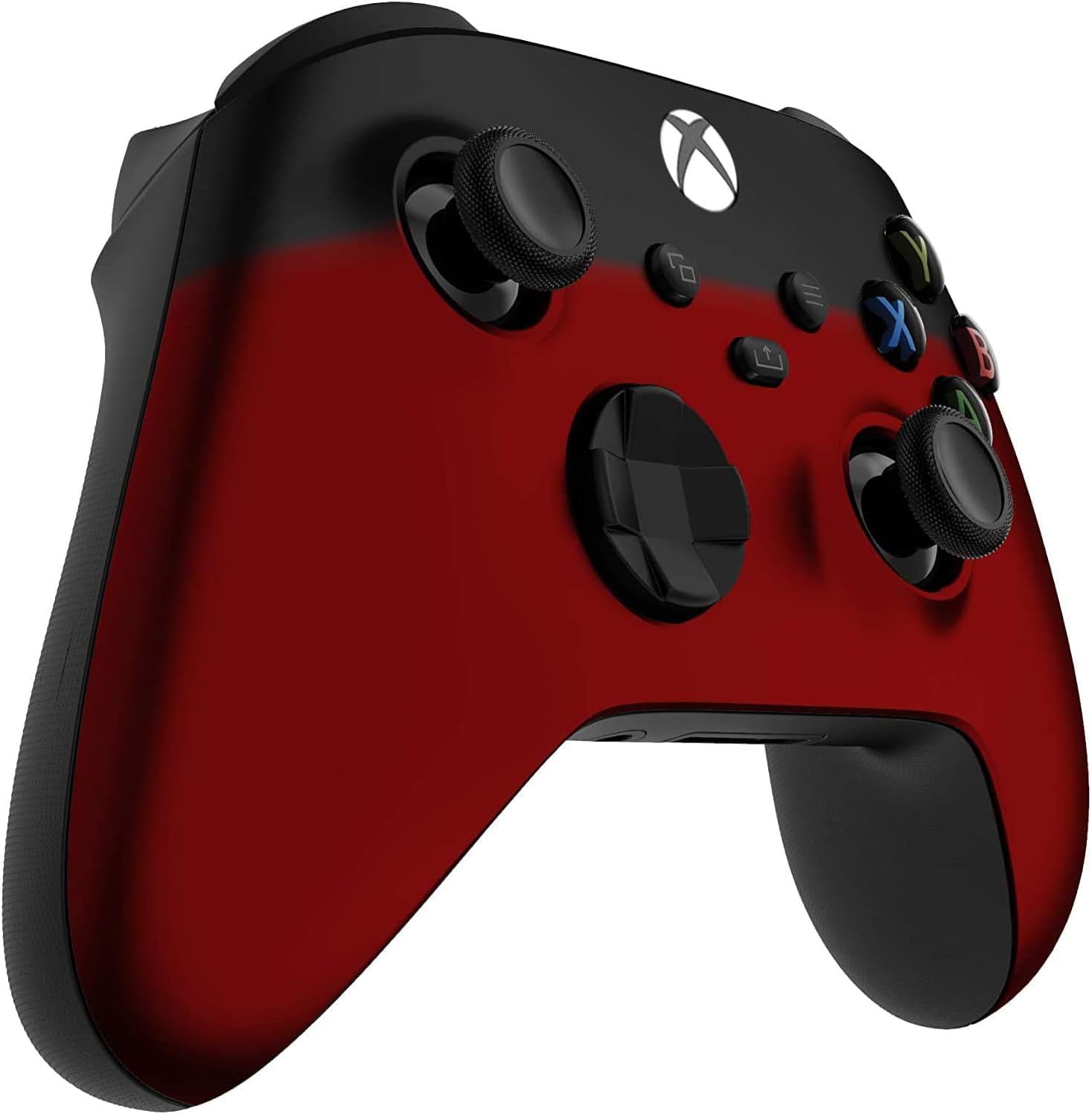 GAMEPAD CUSTOM CONTROLLERZZ INALÁMBRICO PARA XBOX SERIES X/S Y XBOX ONE ROJO Y NEGRO DEGRADADO - 2