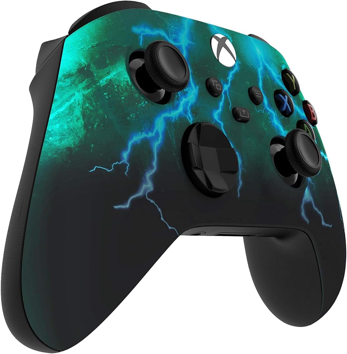 GAMEPAD CUSTOM CONTROLLERZZ INALÁMBRICO PARA XBOX SERIES X/S Y XBOX ONE VERDE GREEN SKIES - 2