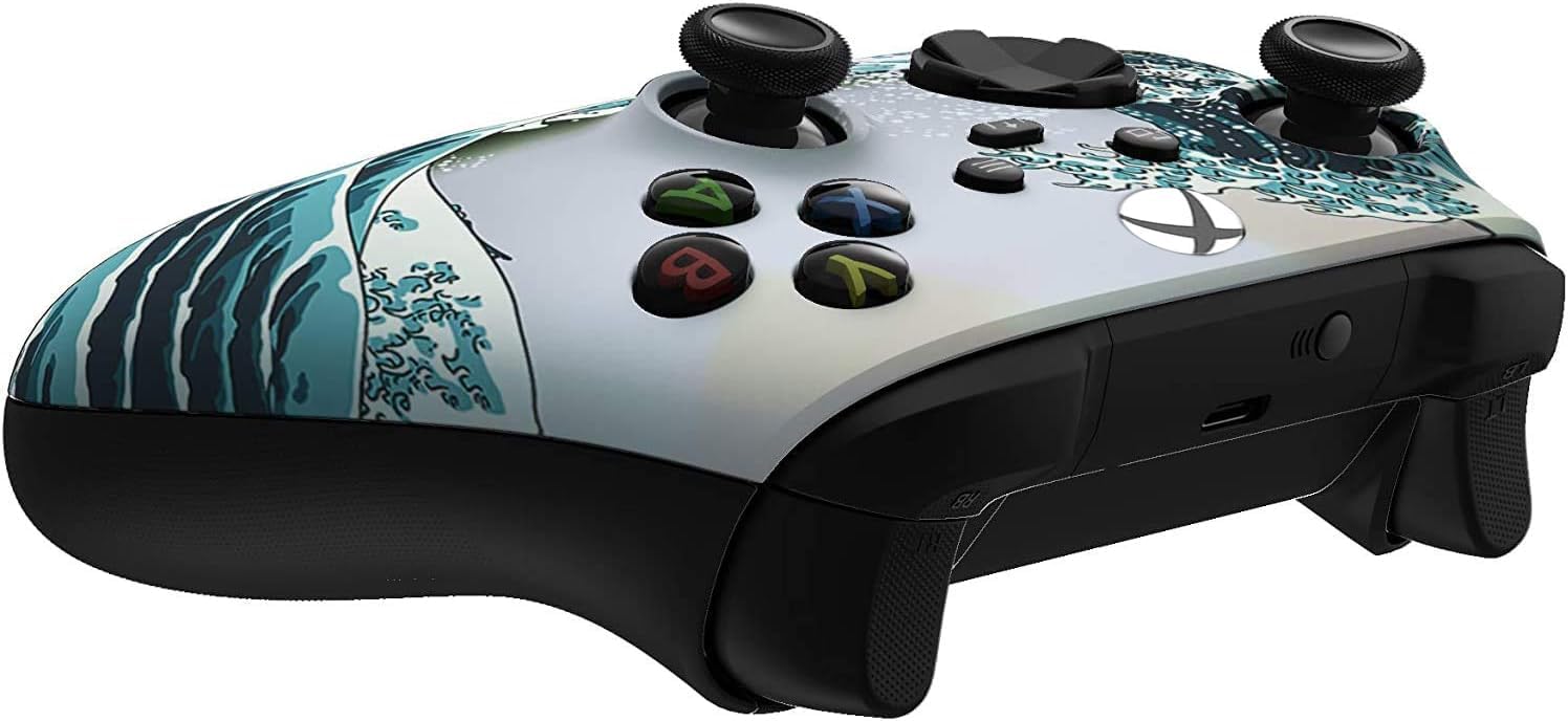 GAMEPAD CUSTOM CONTROLLERZZ INALÁMBRICO PARA MICROSOFT XBOX SERIES X/S Y XBOX ONE MODELO X/S WAVES - 5