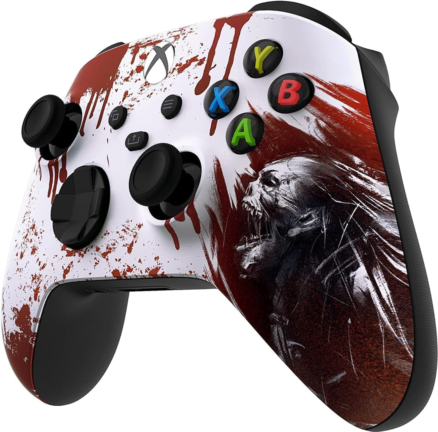 GAMEPAD CUSTOM CONTROLLERZZ WIRELESS PARA XBOX SERIES X/S Y XBOX ONE MODELO BLOODY ZOMBIE - 4