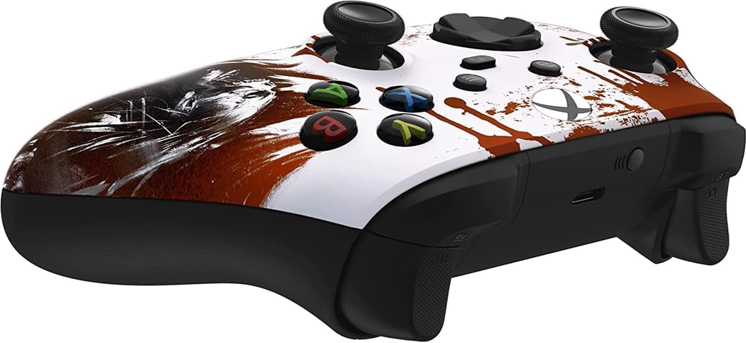 GAMEPAD CUSTOM CONTROLLERZZ WIRELESS PARA XBOX SERIES X/S Y XBOX ONE MODELO BLOODY ZOMBIE - 5