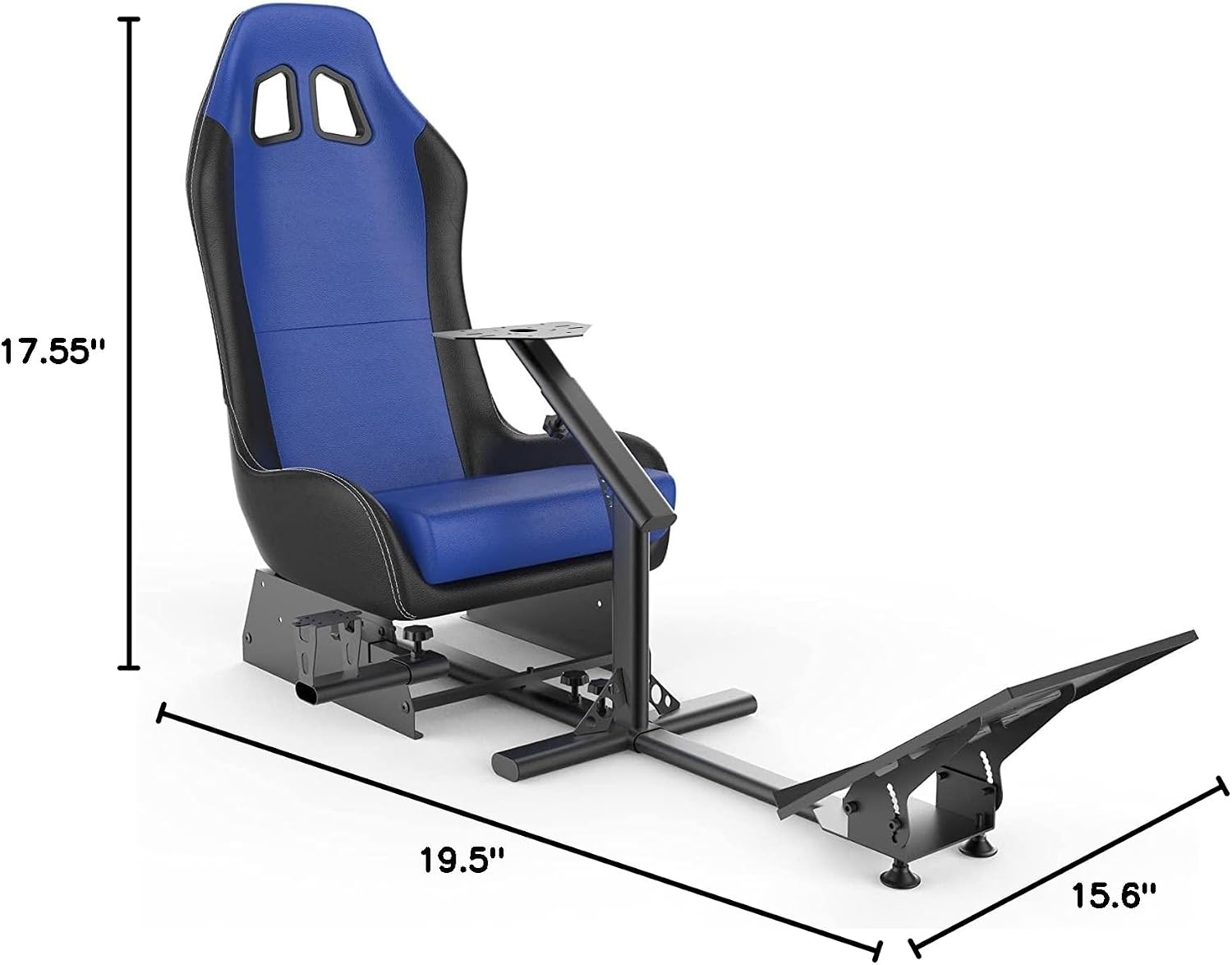 SIM RACING COCKPIT CON ASIENTO CIREAROA COMPATIBLE CON G29 G920 G923 T248X T248 T300RS TX F458 T500RS PARA PS5 XBOX PC - 2