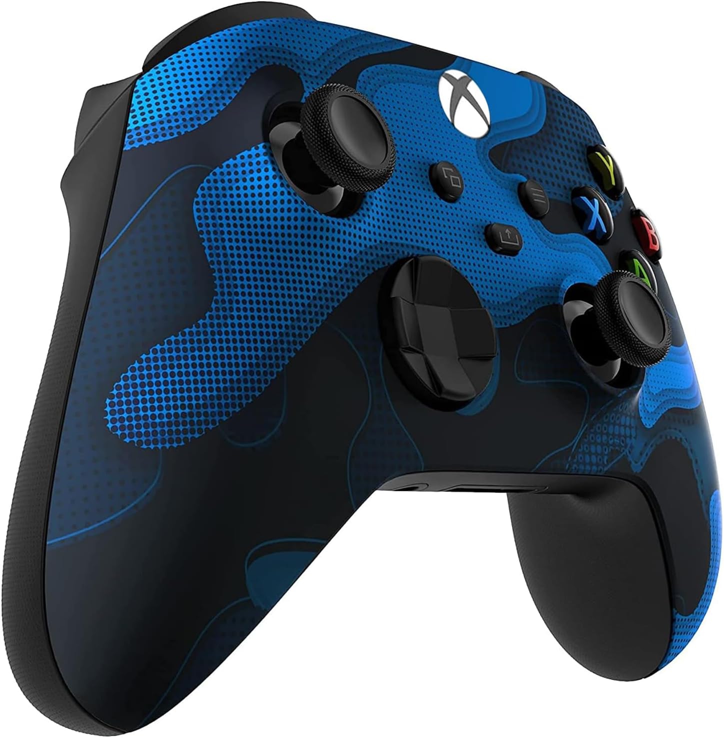 GAMEPAD CUSTOM CONTROLLERZZ INALÁMBRICO PARA MICROSOFT XBOX SERIES X/S Y XBOX ONE AZUL CAMUFLADO - 2
