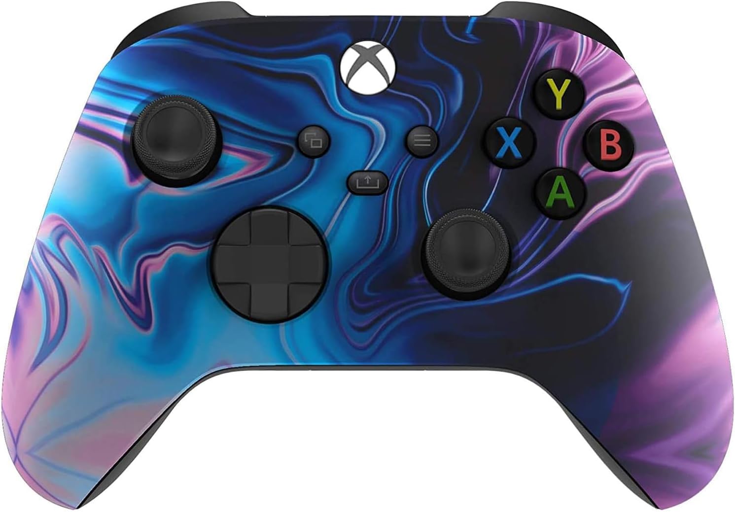 CONTROL INALÁMBRICO CUSTOM CONTROLLERZZ PARA XBOX SERIES X/S Y XBOX ONE AZUL Y PÚRPURA - 1