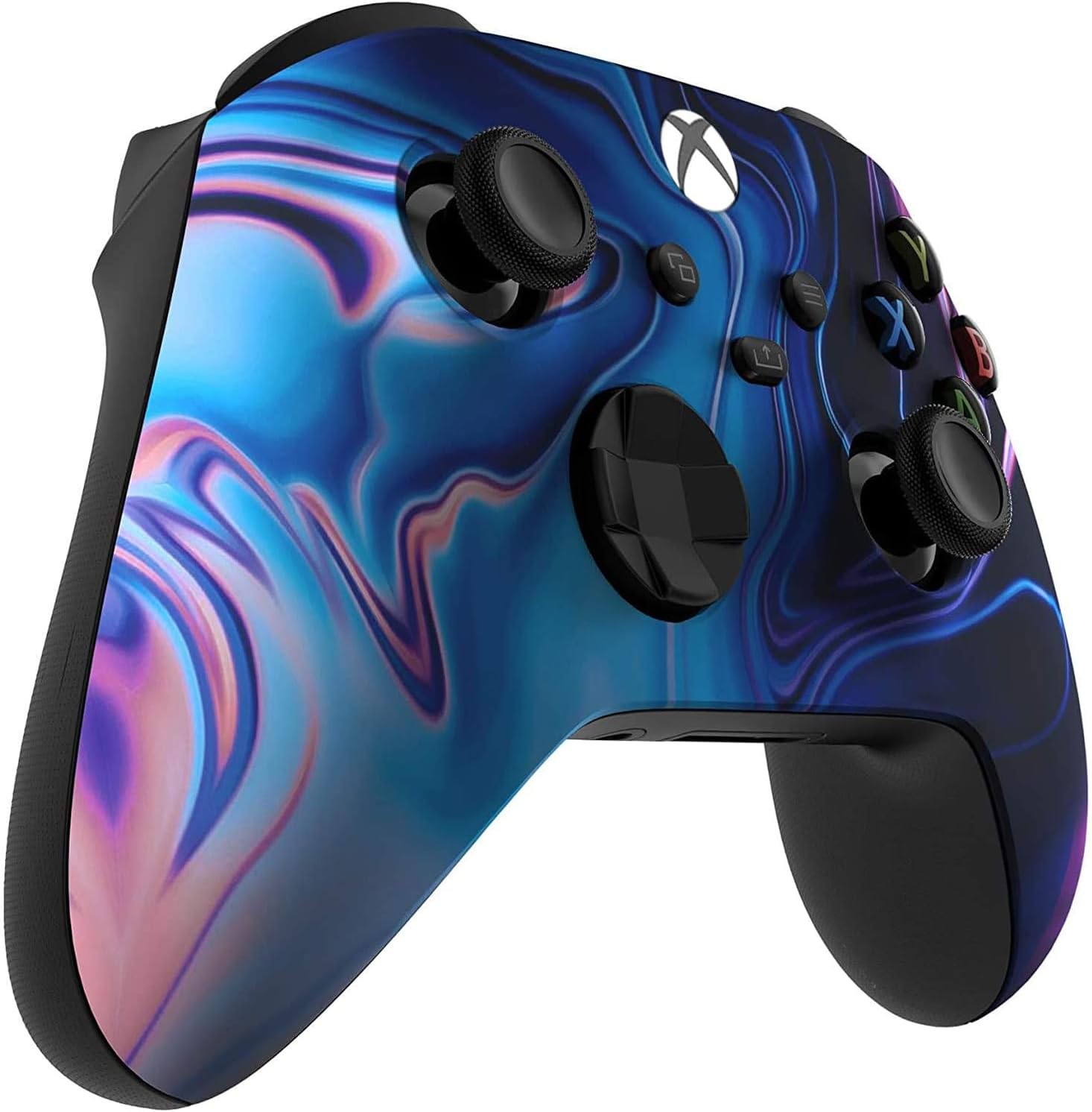 CONTROL INALÁMBRICO CUSTOM CONTROLLERZZ PARA XBOX SERIES X/S Y XBOX ONE AZUL Y PÚRPURA - 2