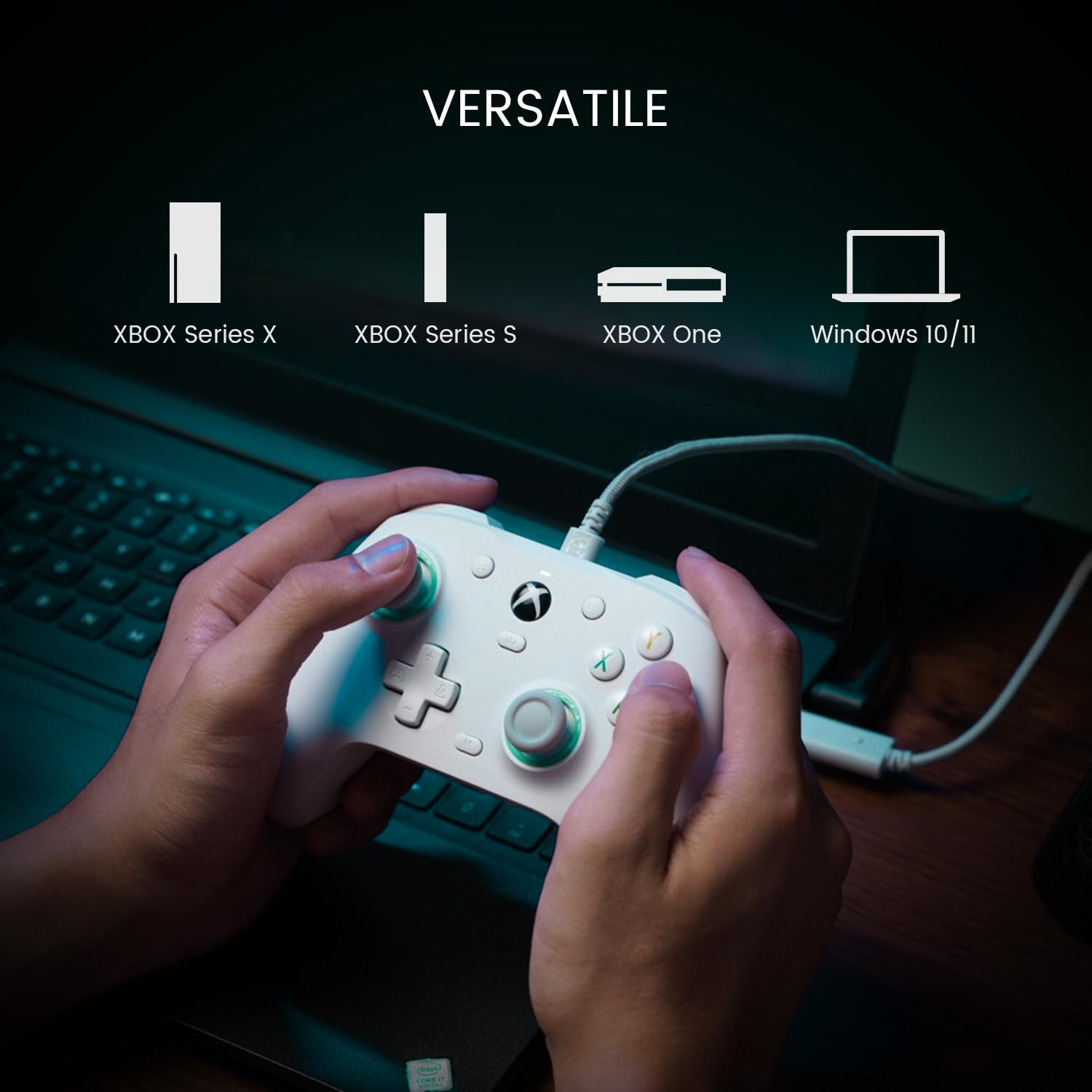 MANDO CON CABLE GAMESIR G7 SE PARA XBOX CON JOYSTICKS HALL EFFECT - 2
