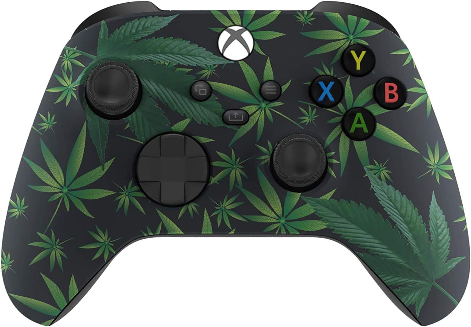 CONTROL INALÁMBRICO CUSTOM CONTROLLERZZ PARA XBOX SERIES X/S Y XBOX ONE MODELO WEEDS - 1