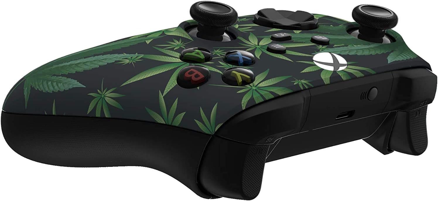 CONTROL INALÁMBRICO CUSTOM CONTROLLERZZ PARA XBOX SERIES X/S Y XBOX ONE MODELO WEEDS - 4