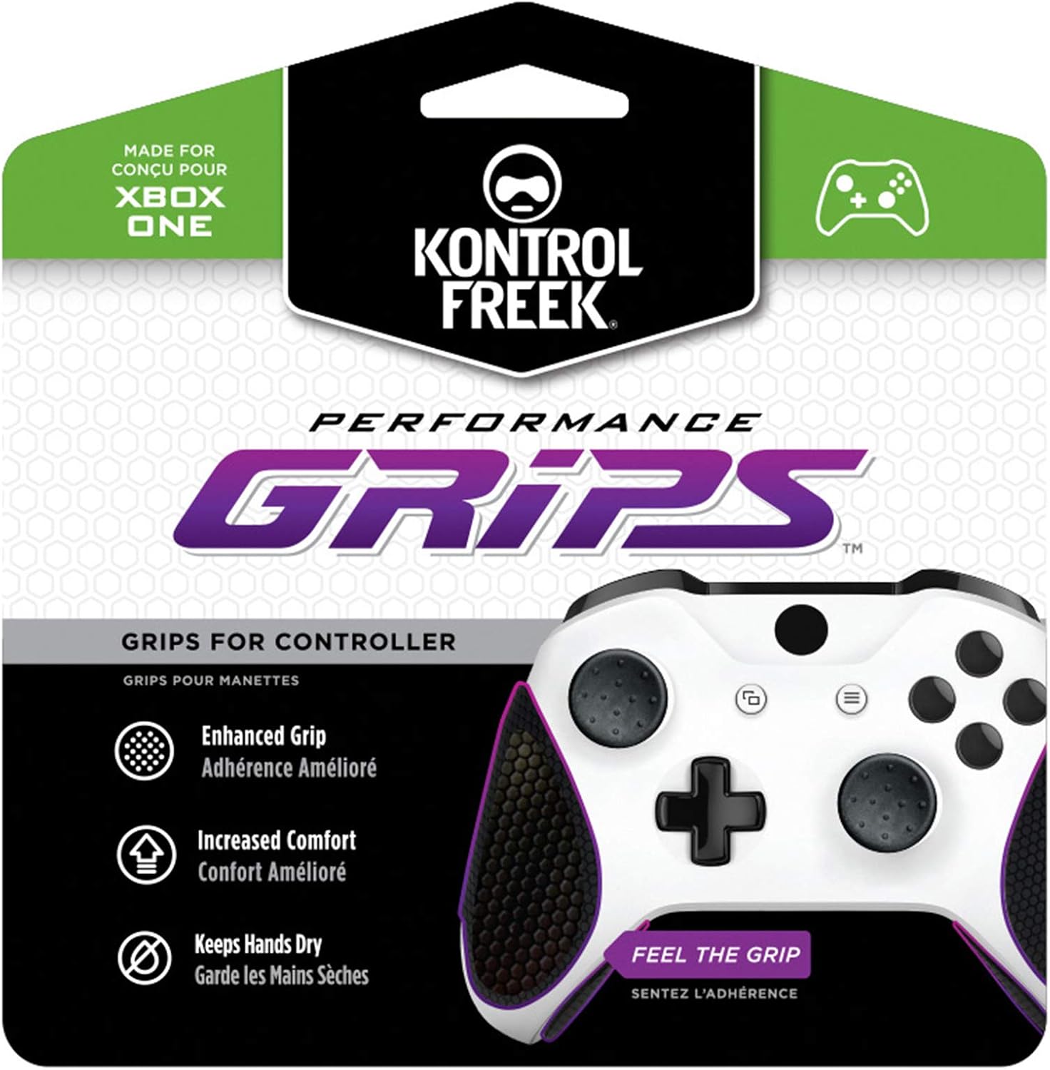GRIPS PARA MANDO KONTROLFREEK PERFORMANCE PARA XBOX ONE Y XBOX SERIES X NEGRO NIGHTFALL - 1
