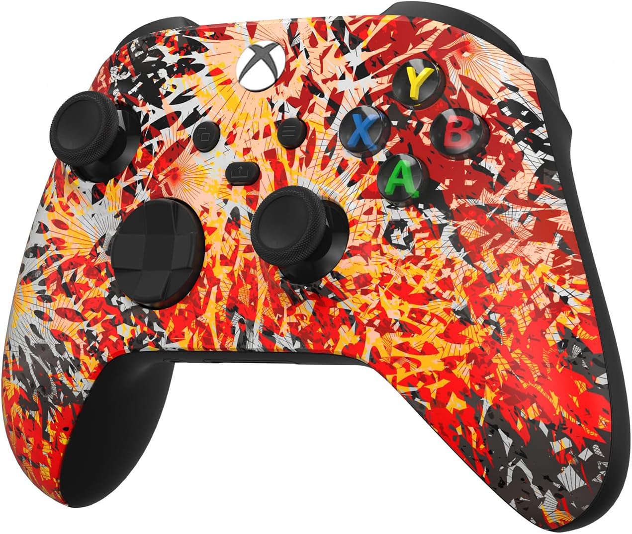 GAMEPAD CUSTOM CONTROLLERZZ INALÁMBRICO PARA XBOX SERIES X/S Y XBOX ONE SOLAR FLARE - 3