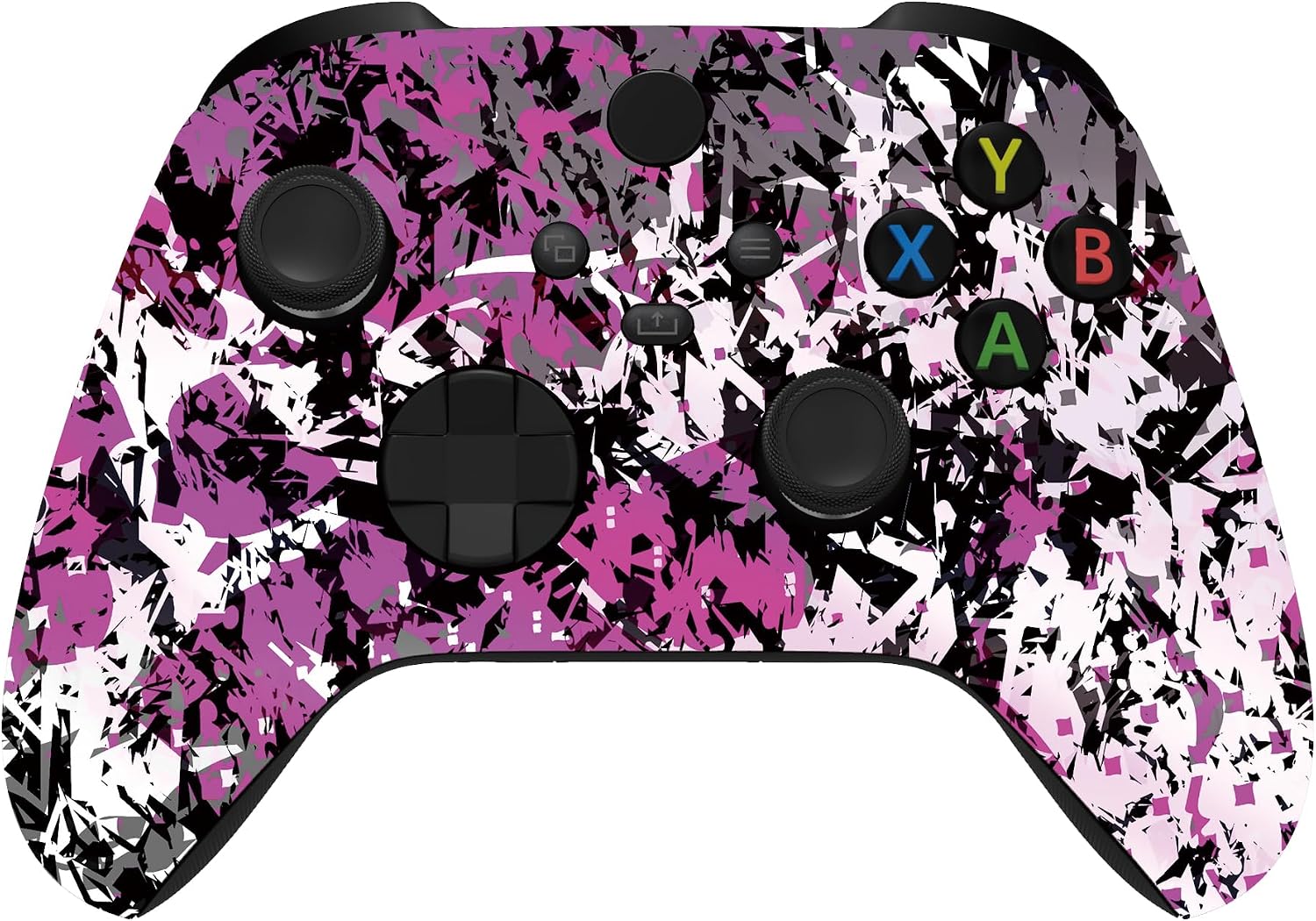 CONTROL INALÁMBRICO CUSTOM CONTROLLERZZ PARA MICROSOFT XBOX SERIES X/S Y XBOX ONE MODELO X/S SHADOW BLOOM - 1