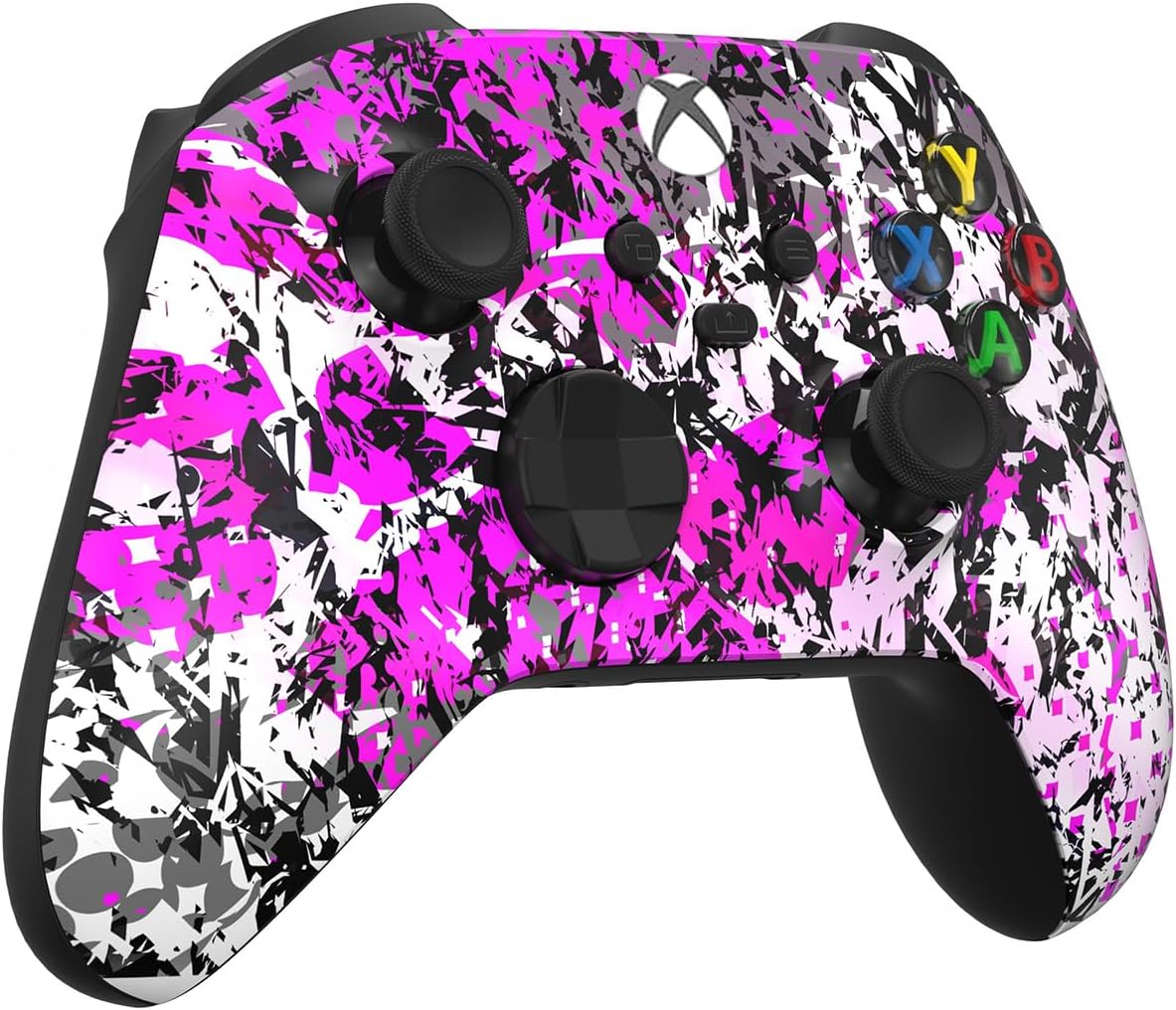 CONTROL INALÁMBRICO CUSTOM CONTROLLERZZ PARA MICROSOFT XBOX SERIES X/S Y XBOX ONE MODELO X/S SHADOW BLOOM - 2