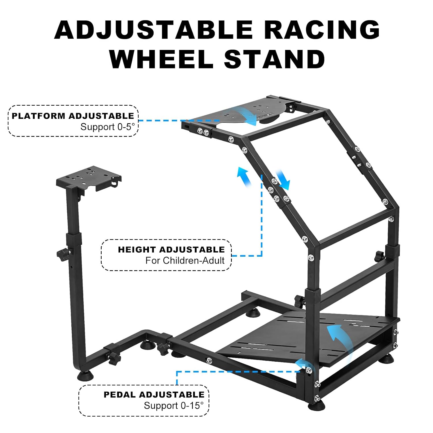 SOPORTE PARA VOLANTE CXRCY AJUSTABLE Y PLEGABLE PARA G920 G29 G27 G25 - 4