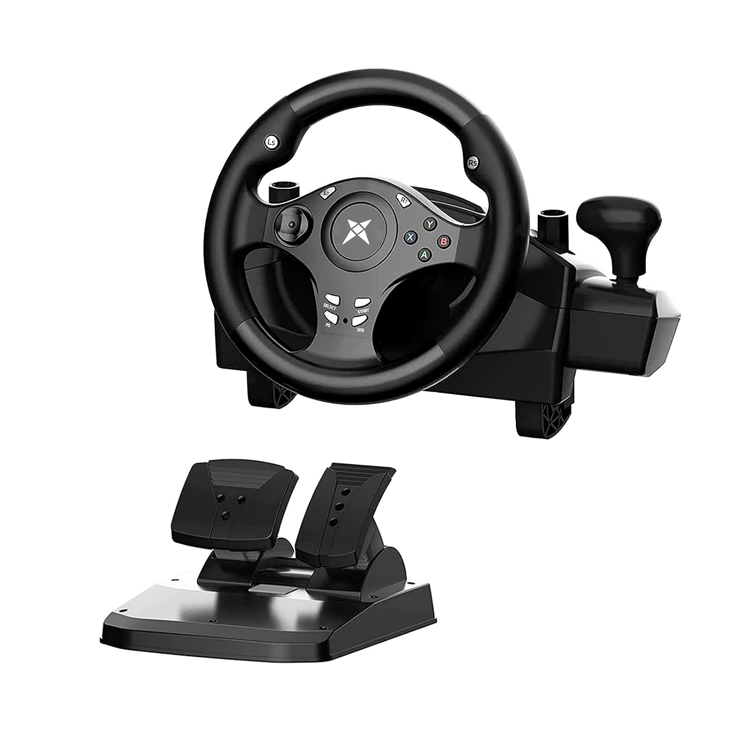 VOLANTE CON PEDALES DOYO GAMING PARA PC, XBOX ONE, XBOX SERIES X - 1