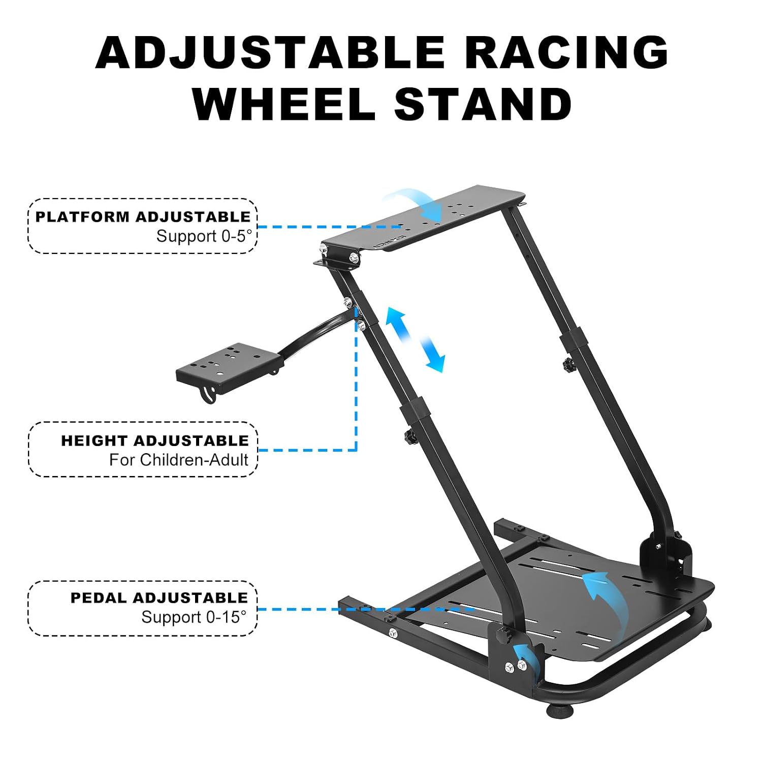 SOPORTE PARA VOLANTE DE CARRERAS CXRCY AJUSTABLE Y PLEGABLE PARA G920 G29 G27 G25 - 3
