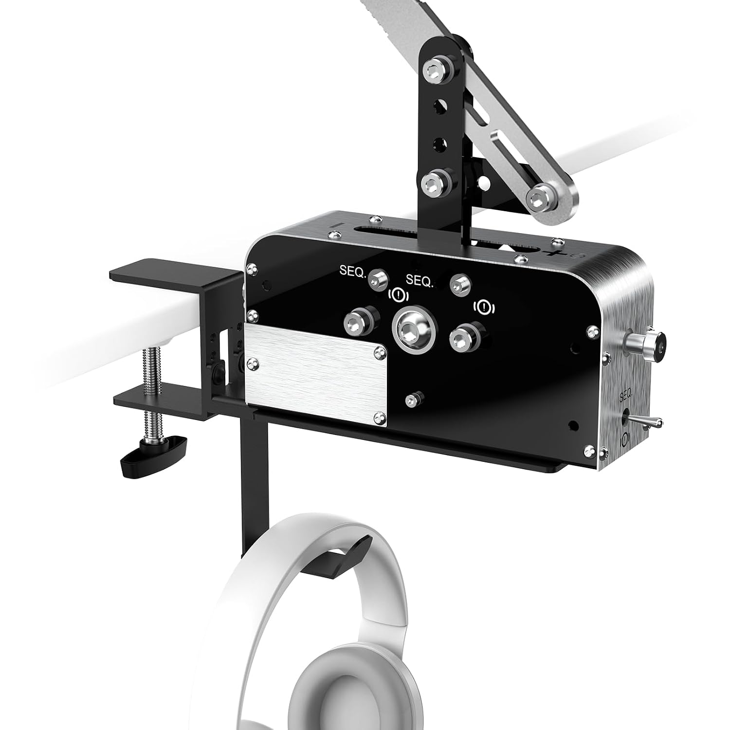 SOPORTE DE ESCRITORIO PARA FRENO DE MANO RACING SILVIP COMPATIBLE CON LOGITECH Y OTROS - 1