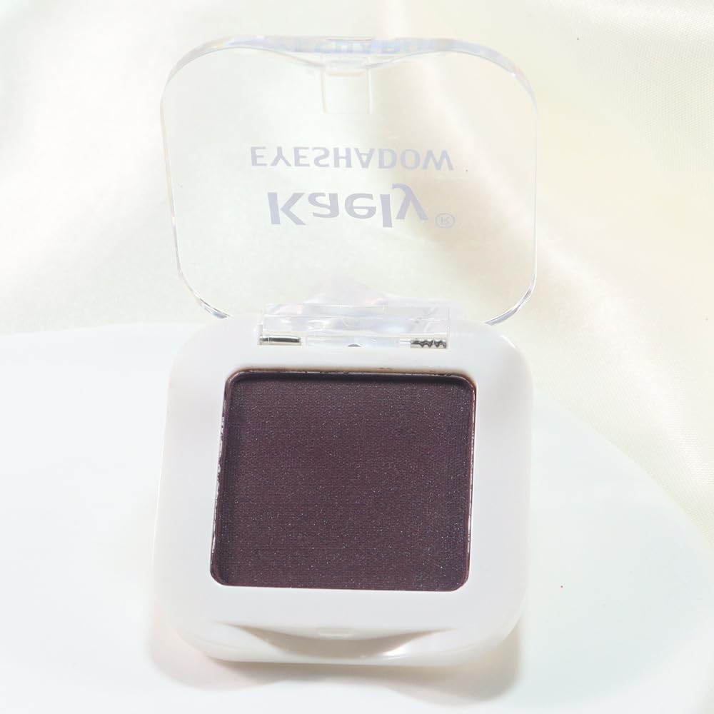 PALETA DE SOMBRAS DE OJOS EVPCT MATTE EGGPLANT PURPLE 9 COLORES - 5