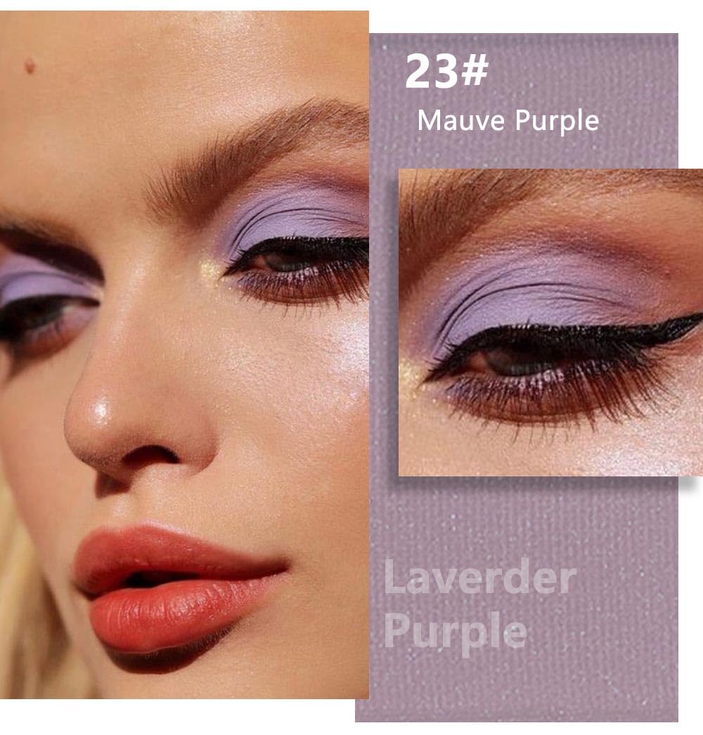 SOMBRA DE OJOS EVPCT MAUVE LAVENDER PURPLE MATTE - 2