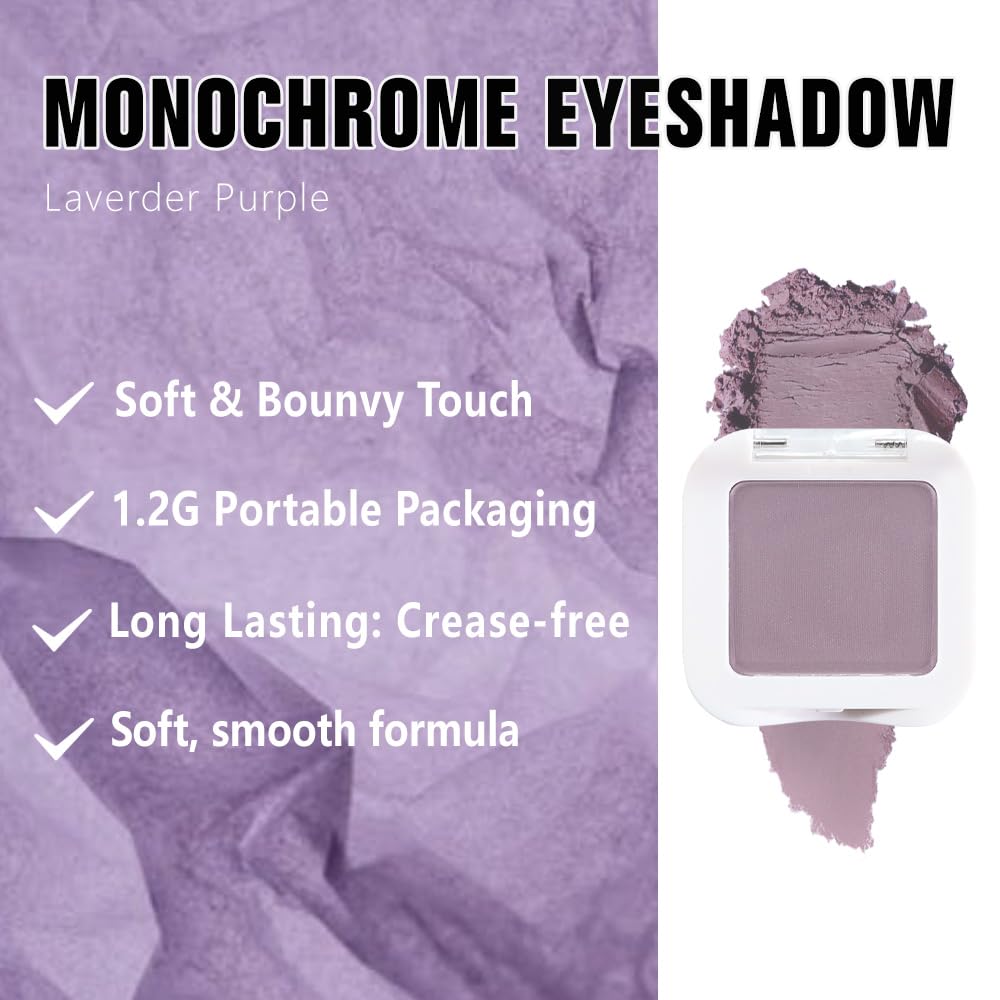 SOMBRA DE OJOS EVPCT MAUVE LAVENDER PURPLE MATTE - 3