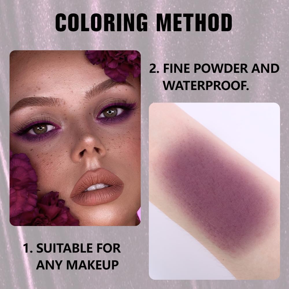 SOMBRA DE OJOS MATE EVPCT CIRUELA PLUM PURPLE - 4