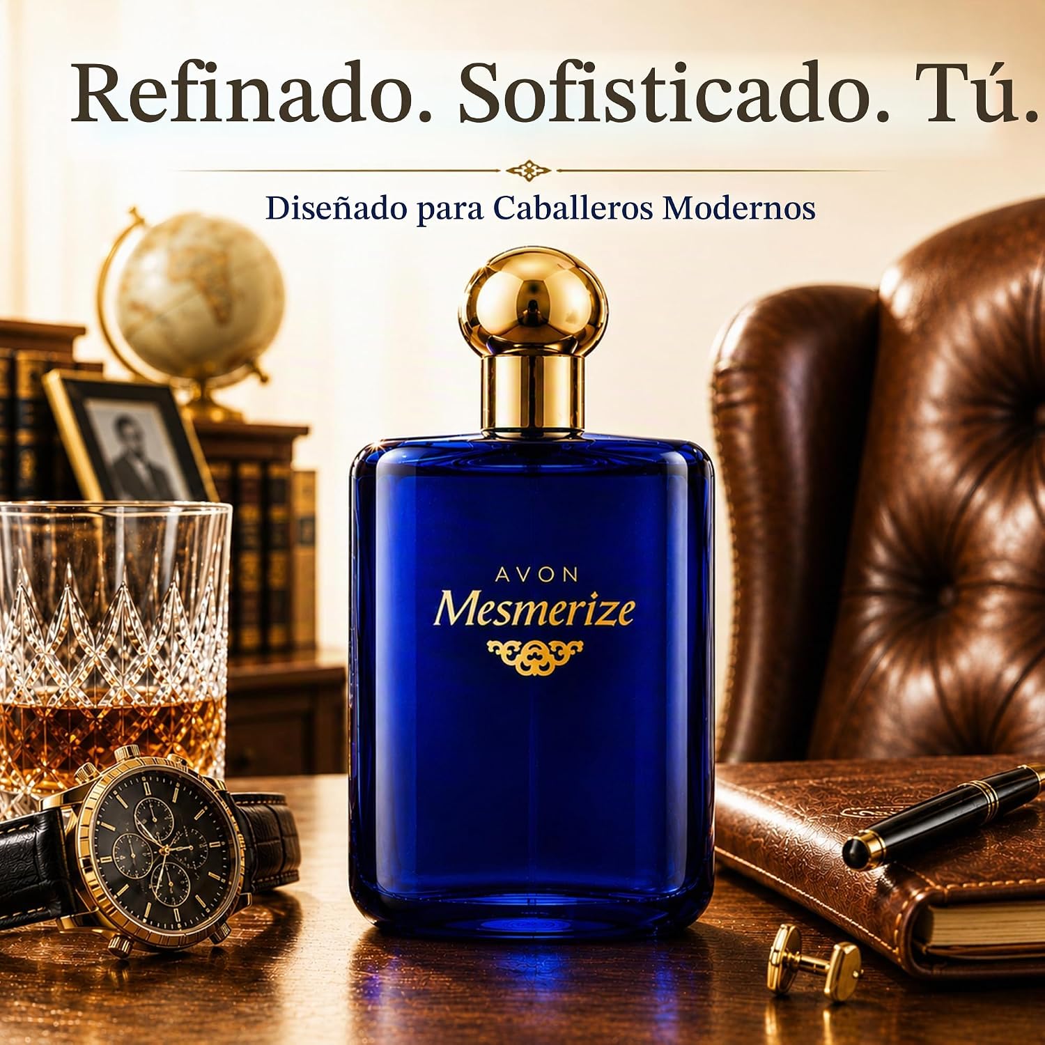PERFUME AVON MESMERIZE COLOGNE PARA HOMBRE 100 ML - 5