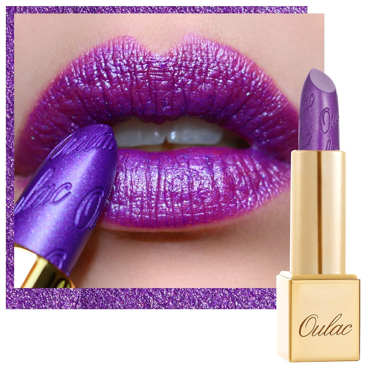 LABIAL OULAC PURPLE METALLIC SHINE ROYAL SASH 16 - 1