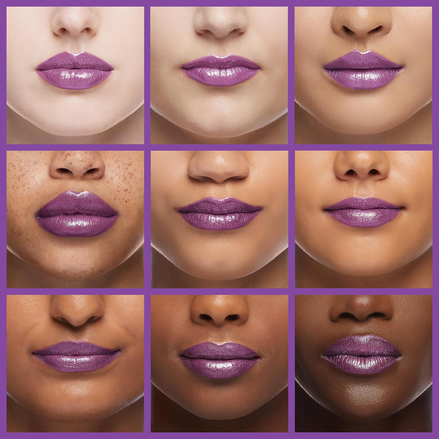 LABIAL OULAC PURPLE METALLIC SHINE ROYAL SASH 16 - 4