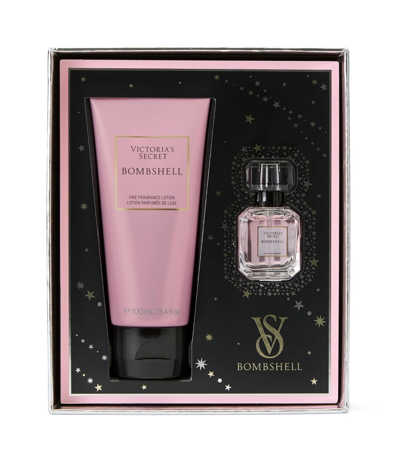 SET DE FRAGANCIAS VICTORIA'S SECRET BOMBSHELL MINI EAU DE PARFUM Y LOCIÓN DE VIAJE - 1