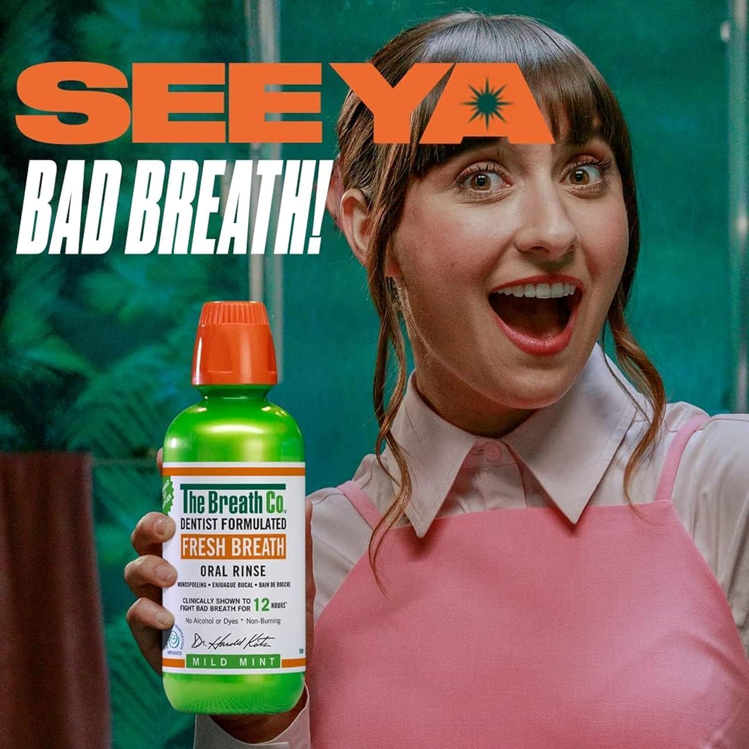 ENJUAGUE BUCAL THERABREATH FRESH BREATH SABOR MENTA SUAVE 473 ML PACK 12 - 4