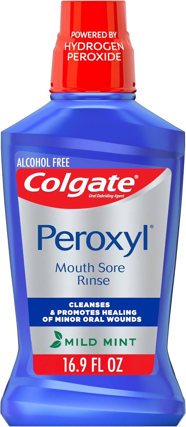 ENJUAGUE BUCAL COLGATE PEROXYL ANTISÉPTICO SIN ALCOHOL MENTA 500 ML - 1
