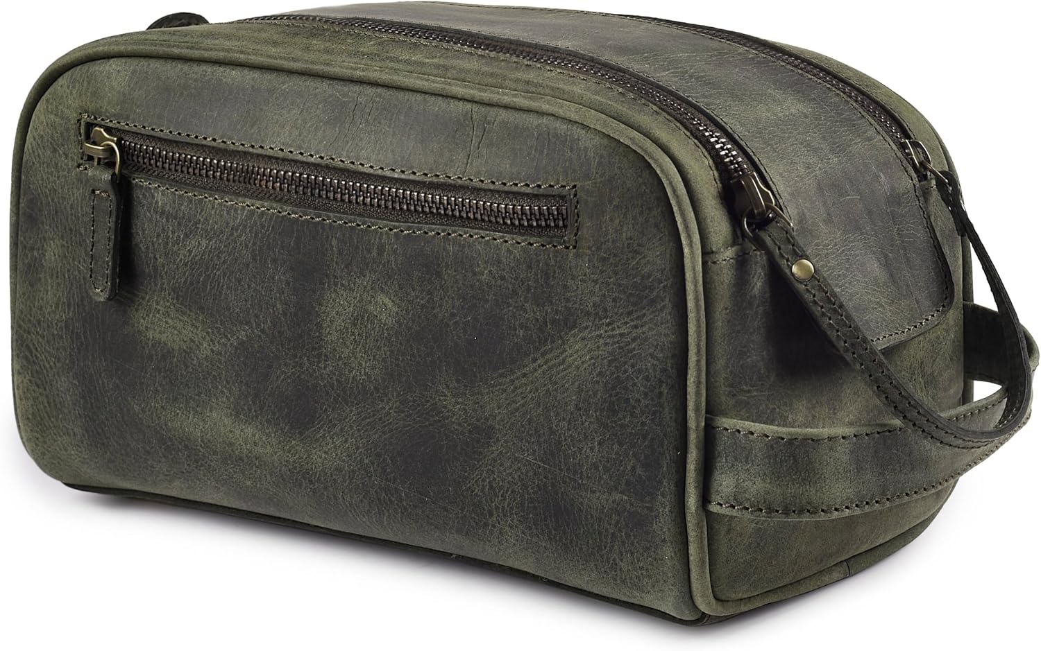 NECESER DE CUERO LEATHER VILLAGE PARA HOMBRE Y MUJER - 1