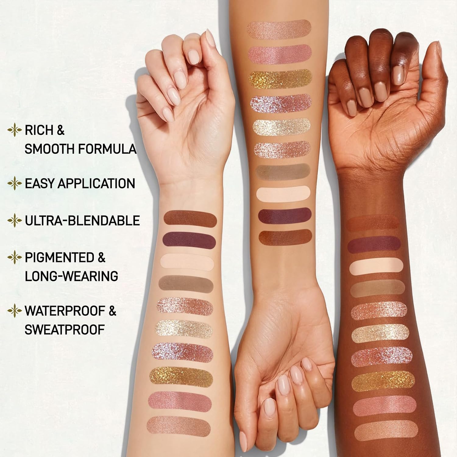 SET DE MAQUILLAJE UCANBE FULL SIZE BAKED PALETTE CON RUBOR, BRONZER, 8 SOMBRAS Y BROCHAS - 4