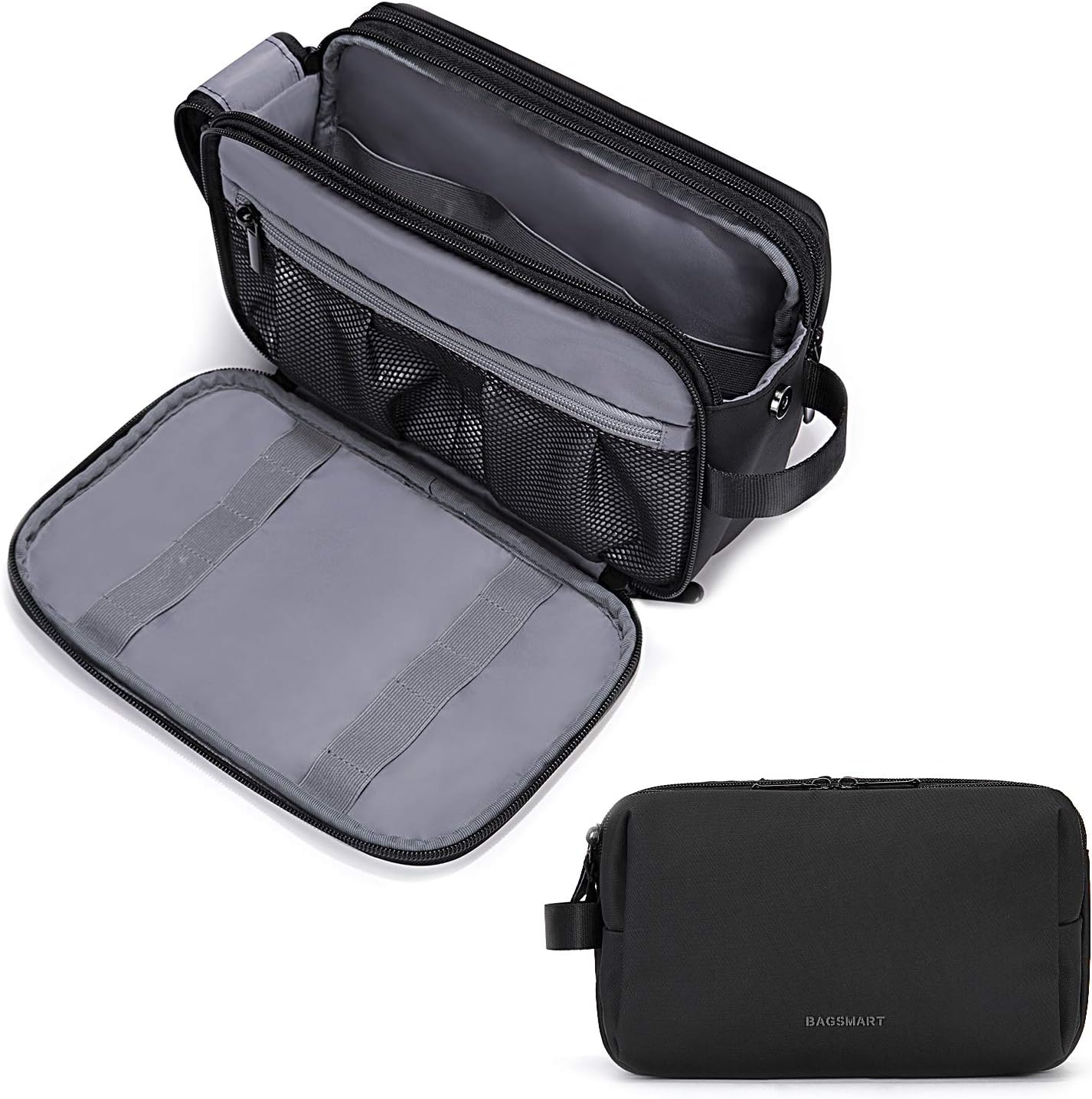 NECESER BAGSMART PARA HOMBRE MEDIANO NEGRO - 1