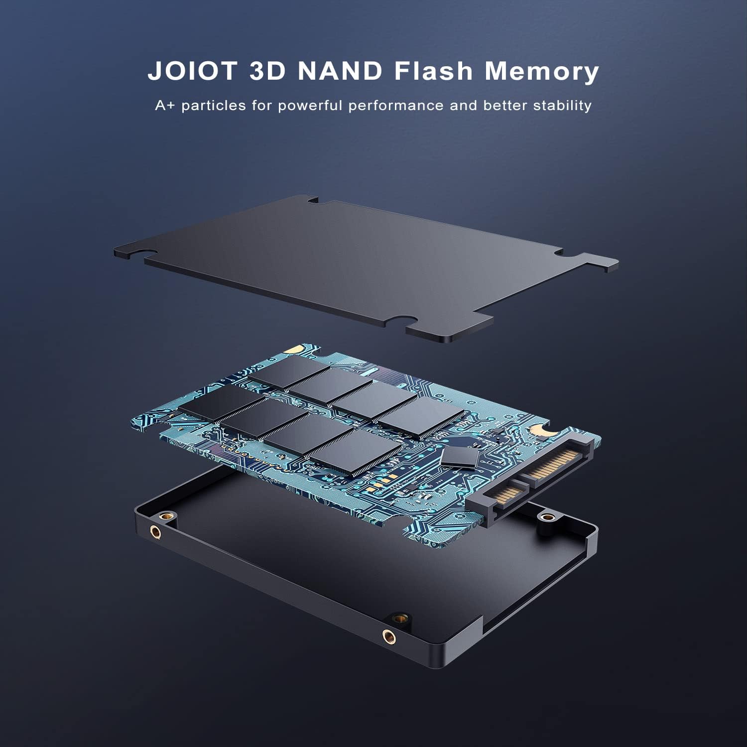 DISCO DURO INTERNO SÓLIDO JOIOT 512GB SSD 2.5 PULGADAS SATA III - 3