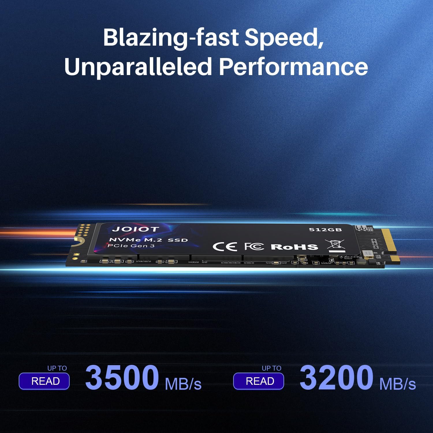 DISCO SÓLIDO INTERNO JOIOT SSD NVME M.2 512GB NEGRO - 3